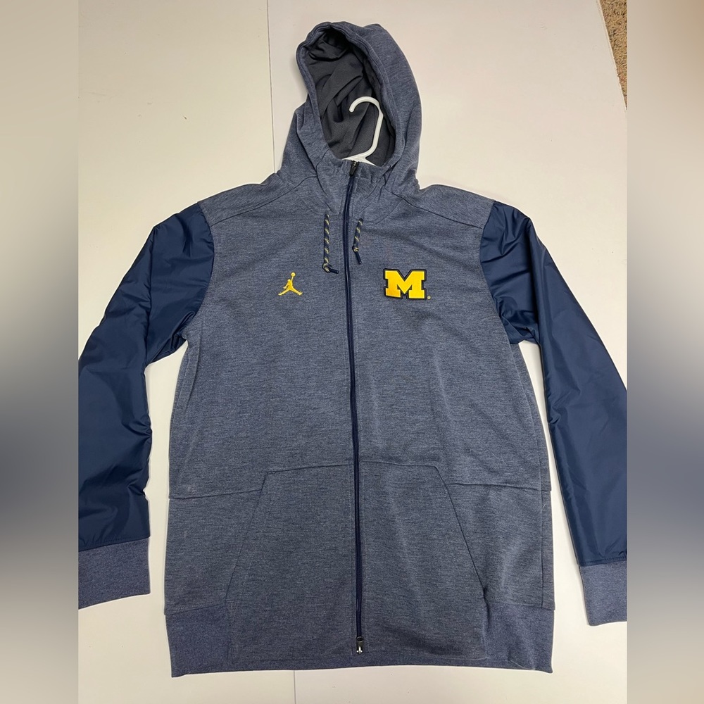 Jordan Michigan Wolverine’s Zip Up Hoodie